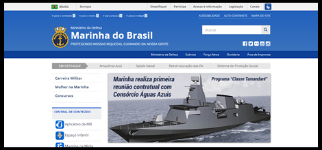 Projeto Portal da Marinha do Brasil